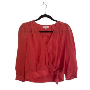 Pink Madewell top